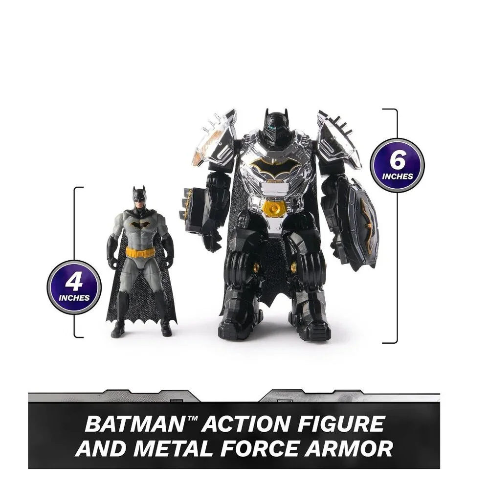 NEW DC Comics Metal Force Batman Action Figure 6